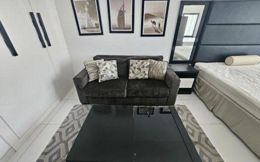 Fully Furnished Studio- Balcony for rent in Giovanni Boutiques Suites